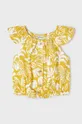 Дитяча блузка Mayoral жовтий