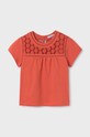 Детская хлопковая блузка Mayoral casual оранжевый 6005.8E.Junior.PPYH