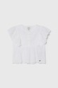 Детская хлопковая блузка Pepe Jeans OMAIRA casual белый PG301676