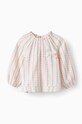 zippy bluza din bumbac pentru bebelusi cu modele bej 3105967501