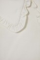 Dziewczynka zippy longsleeve bawełniany niemowlęcy 3106005301 biały