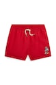 Dětské plavkové šortky Polo Ralph Lauren červená 322926419001