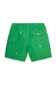 Detské plavkové šortky Polo Ralph Lauren zelená
