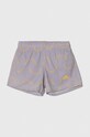 Dječje kratke hlače za kupanje adidas Performance WVE CLX SL KIDS Planet friendly ljubičasta IP1582