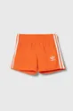 narancssárga adidas Performance gyerek úszó rövidnadrág Fiú