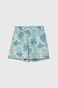 Abercrombie & Fitch pantaloni scurti de baie copii turcoaz KI233.4052