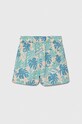 Abercrombie & Fitch pantaloni scurti de baie copii KI233.4052 turcoaz SS24