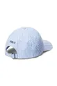 Παιδικό βαμβακερό καπέλο μπέιζμπολ Polo Ralph Lauren μπλε