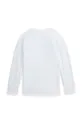 Otroška dolga majica za kopanje Polo Ralph Lauren bela