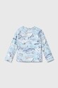 Jamiks longsleeve de baie pentru copii albastru TRAYER.I.Bluz.JLG142.B