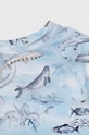 Jamiks tricou de înot pentru copii albastru TRAYER.II.Bluz.JLG143.B