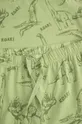 зелений Дитяча бавовняна піжама Coccodrillo