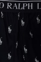 Băieți Polo Ralph Lauren set de pijama de bumbac pentru copii 8P0141 bleumarin