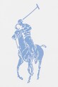 Chlapec Detské bavlnené pyžamo Polo Ralph Lauren 9P0141 biela