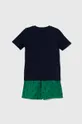 Polo Ralph Lauren gyerek pamut pizsama zöld