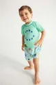 turkusowy Bobo Choses t-shirt kąpielowy niemowlęcy Chłopięcy