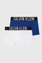 tmavomodrá Detské boxerky Calvin Klein Underwear 2-pak Chlapčenský