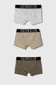 Calvin Klein Underwear boxer bambini pacco da 3 beige