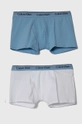 blu Calvin Klein Underwear boxer bambini pacco da 2 Ragazzi