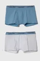 modra Otroške boksarice Calvin Klein Underwear 2-pack Fantovski