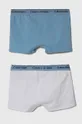Otroške boksarice Calvin Klein Underwear 2-pack modra