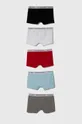 Otroške boksarice Calvin Klein Underwear 5-pack modra