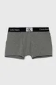 Otroške boksarice Calvin Klein Underwear 3-pack siva