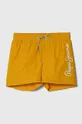 sárga Pepe Jeans gyerek úszó rövidnadrág LOGO SWIMSHORT Fiú