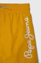 Хлопчик Дитячі шорти для плавання Pepe Jeans LOGO SWIMSHORT PBB10329 жовтий