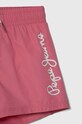 Хлопчик Дитячі шорти для плавання Pepe Jeans LOGO SWIMSHORT PBB10329 рожевий