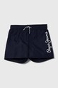 Pepe Jeans pantaloni scurti de baie copii LOGO SWIMSHORT bleumarin PBB10329