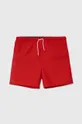 crvena Kratke hlače za kupanje Lacoste Za dječake