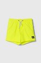 Quiksilver gyerek úszó rövidnadrág SOLID YTH 14 Planet friendly sárga AQBJV03054