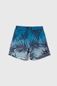 Dětské plavkové šortky Quiksilver MIX VLY YTH 14 Planet friendly modrá AQBJV03053