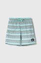Παιδικό Μαγιό Quiksilver HERITAGE Planet friendly τιρκουάζ AQKJV03030