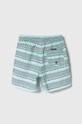 Dětské plavkové šortky Quiksilver HERITAGE AQKJV03030 tyrkysová SS24