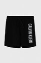 Дитячі пляжні шорти Calvin Klein Jeans casual чорний KV0KV00041.PPYH