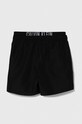 Calvin Klein Jeans szorty kąpielowe dziecięce KV0KV00037.PPYH czarny SS24