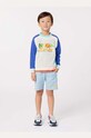 Kenzo Kids bluza bawełniana dziecięca nadruk niebieski K60410.102.126