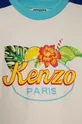 Παιδική βαμβακερή μπλούζα Kenzo Kids Κύριο υλικό: 100% Βαμβάκι Πλέξη Λαστιχο: 95% Βαμβάκι, 5% Σπαντέξ