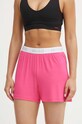 HUGO pantaloni scurti de pijama fund roz 50490704