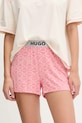 HUGO pantaloncini da pigiama fondi rosa 50490704