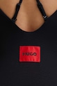 HUGO jednoczęściowy strój kąpielowy czarny 50510824