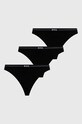 BOSS tanga 3-pack tanga negru 50510030