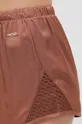 brązowy BOSS szorty piżamowe