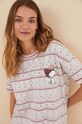 women'secret koszula nocna bawełniana Snoopy 4446209 multicolor SS24