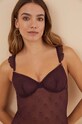 women'secret body FEMININE LA VECINA RUBIA 4026387.4026388 fioletowy SS24