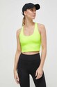 Sportovní podprsenka Dkny měkké žlutá DP4T9610