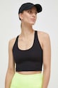Dkny biustonosz sportowy miękka czarny DP4T9610