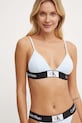 Calvin Klein sutien de baie KW0KW02256 albastru SS24